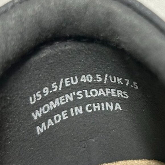 LAZYPOP Gray Classic Comfort Leather Loafers Women's Size 9.5 - Picture 14 of 14